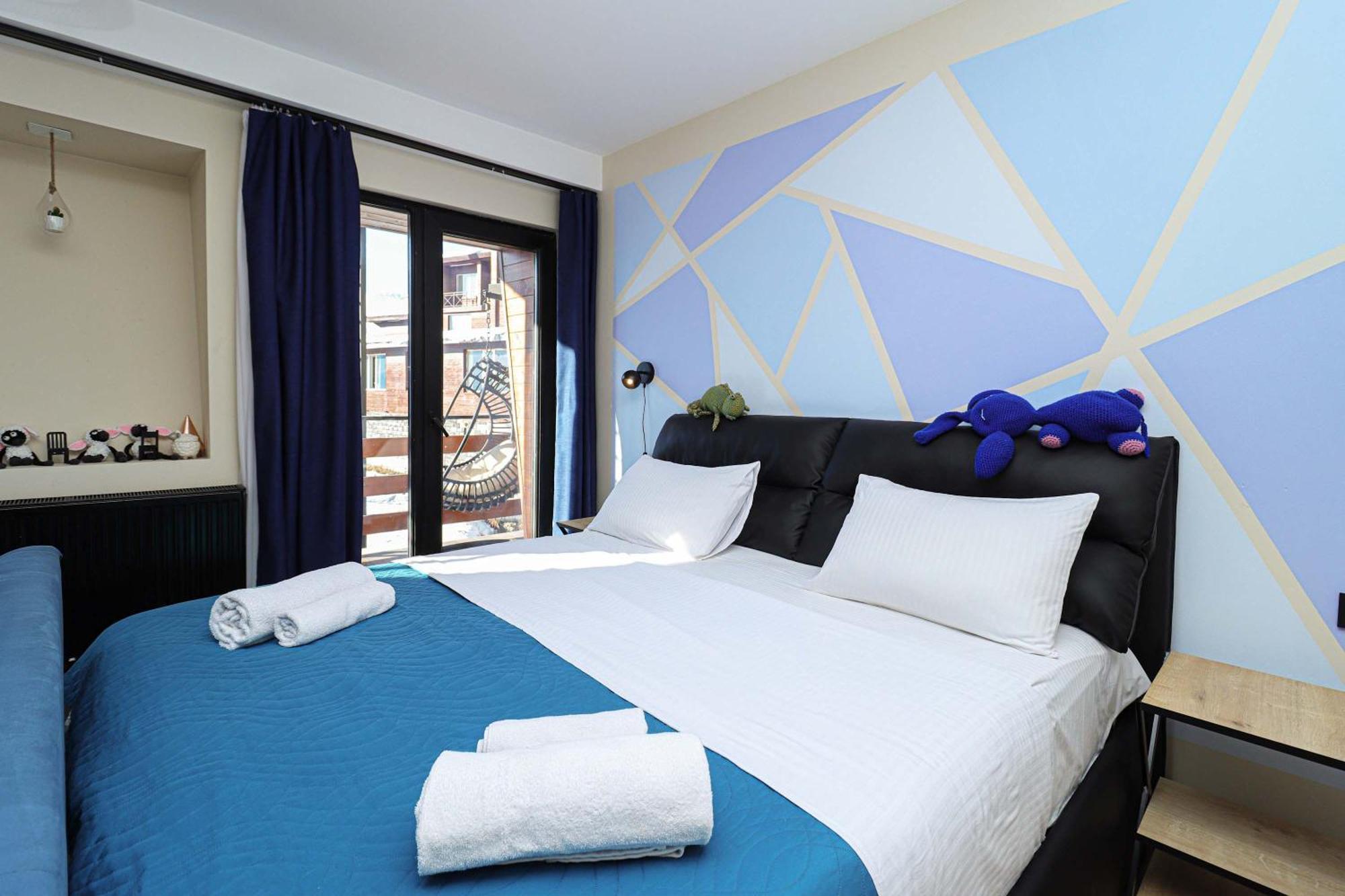 Stylish Studio Apartment With Balcony Gudauri Bagian luar foto