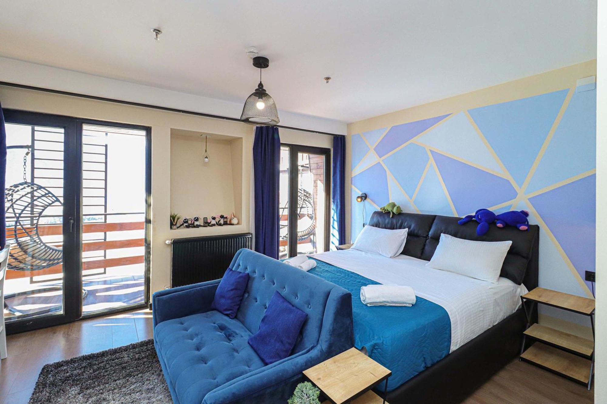 Stylish Studio Apartment With Balcony Gudauri Bagian luar foto