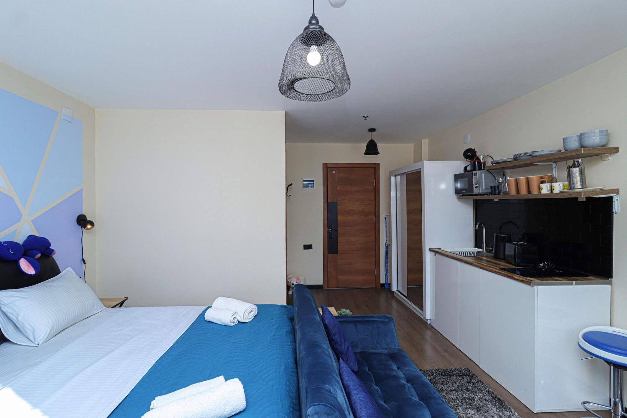 Stylish Studio Apartment With Balcony Gudauri Bagian luar foto